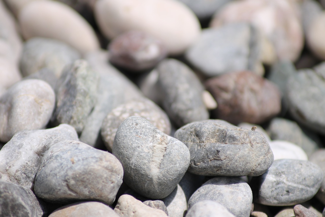 pebbles  beach  sea free photo