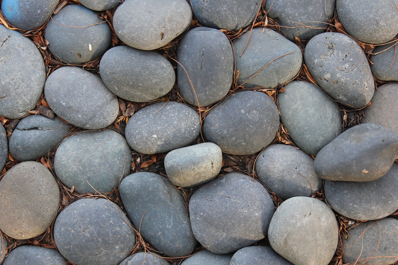 pebbles ground texture free photo