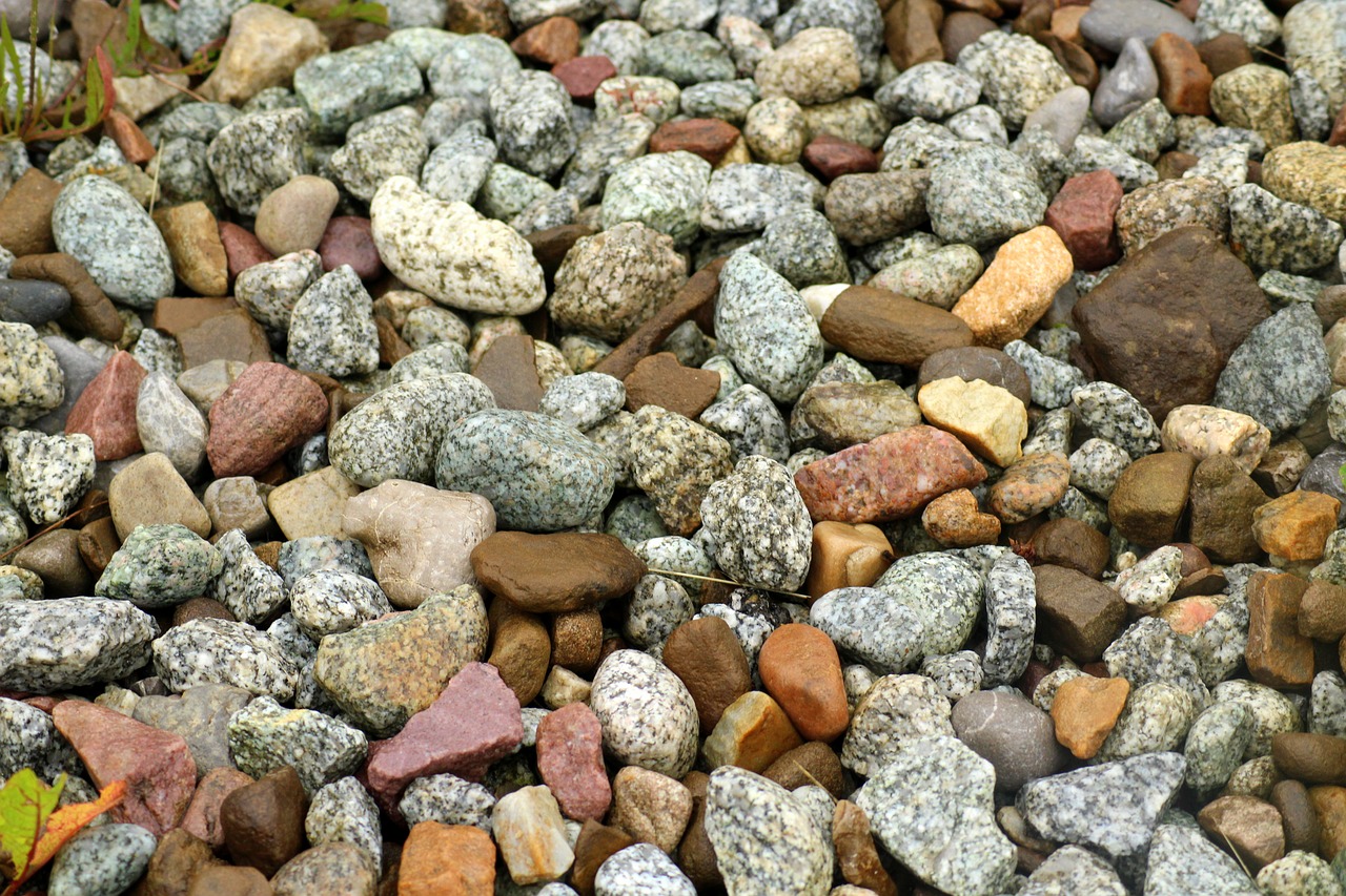 pebbles  nature  the background free photo