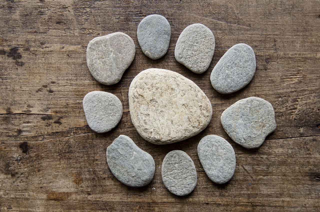 pebbles zen stones free photo