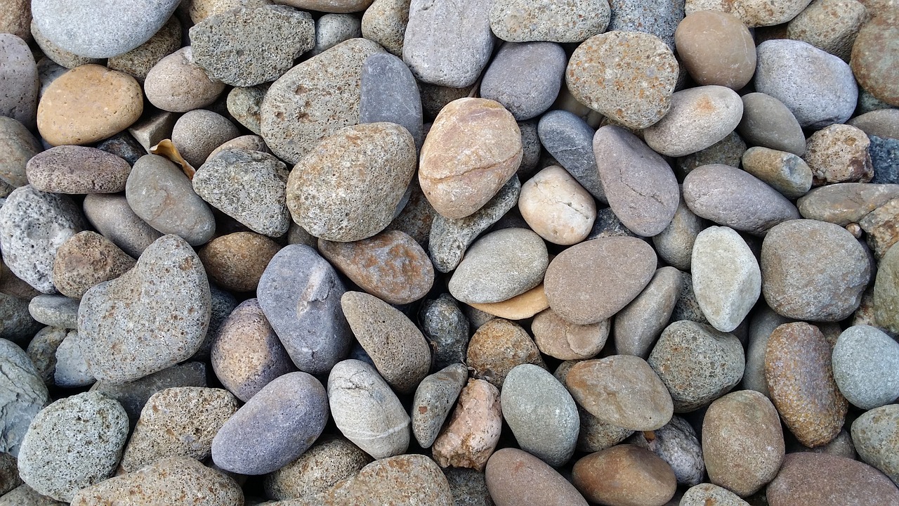 pebbles background stone free photo