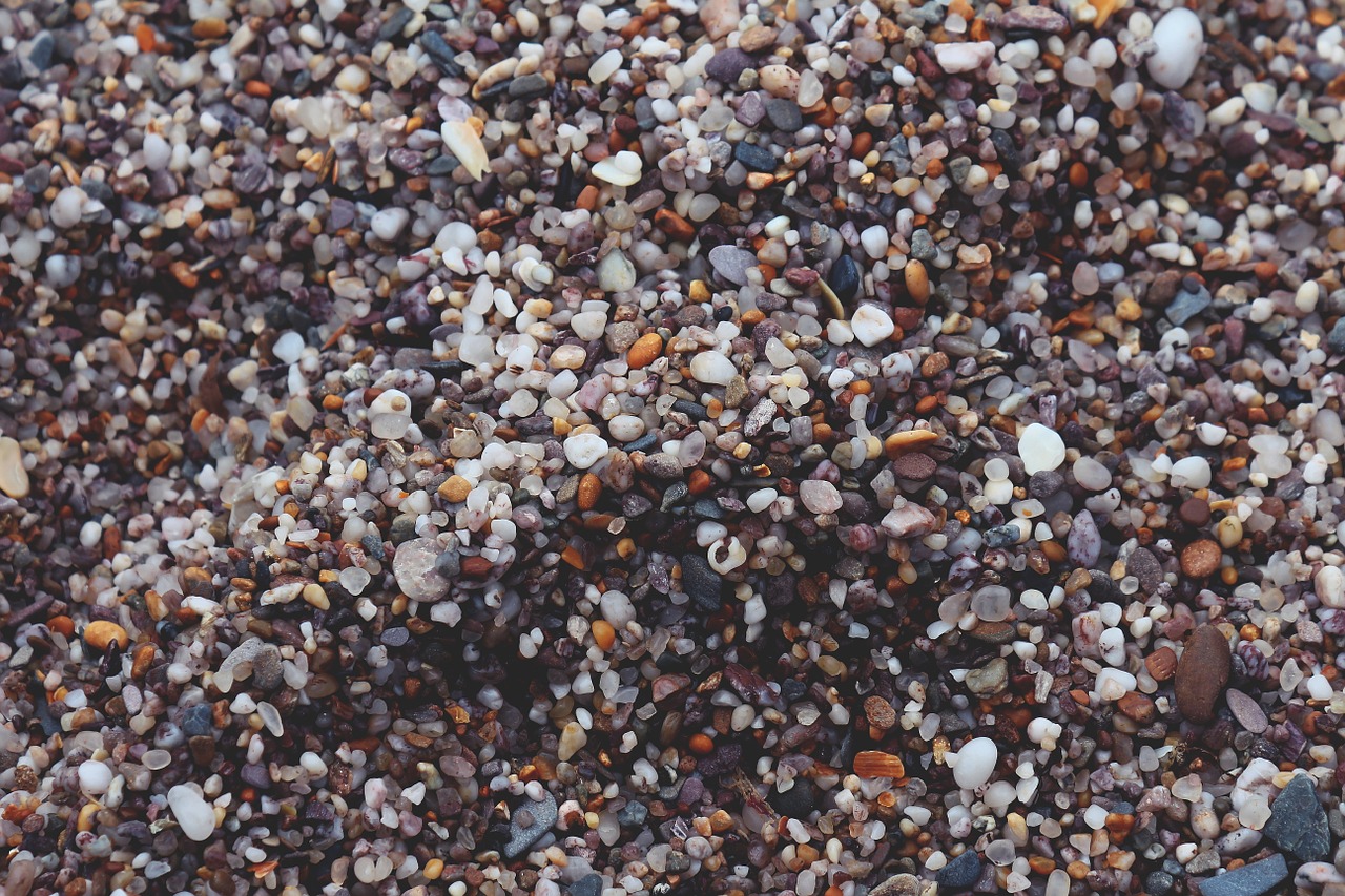 pebbles stones texture free photo