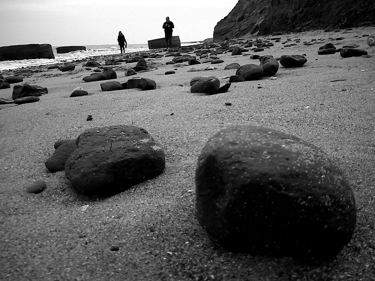 pebble stone beach free photo