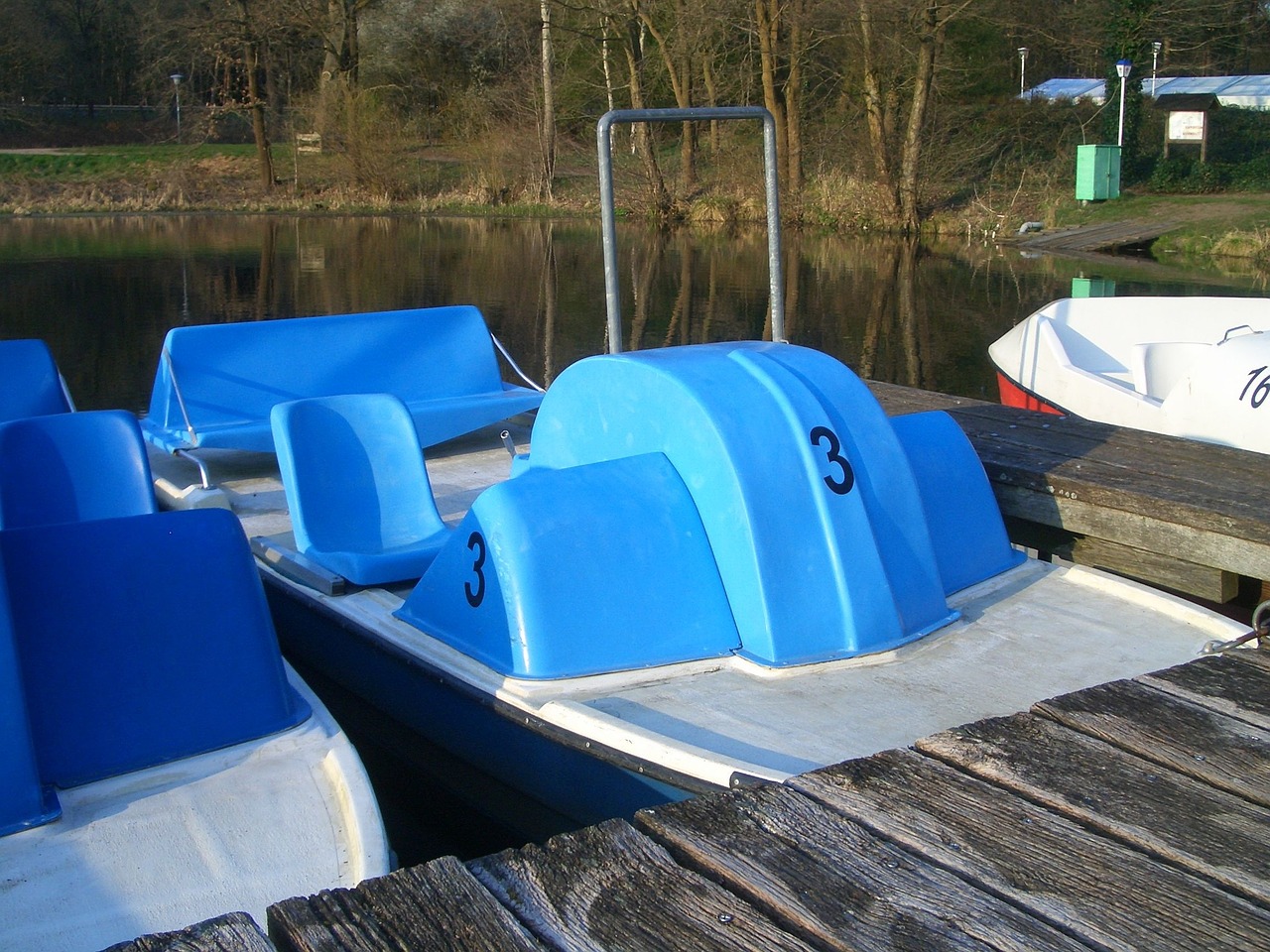 pedal boat water lake free photo