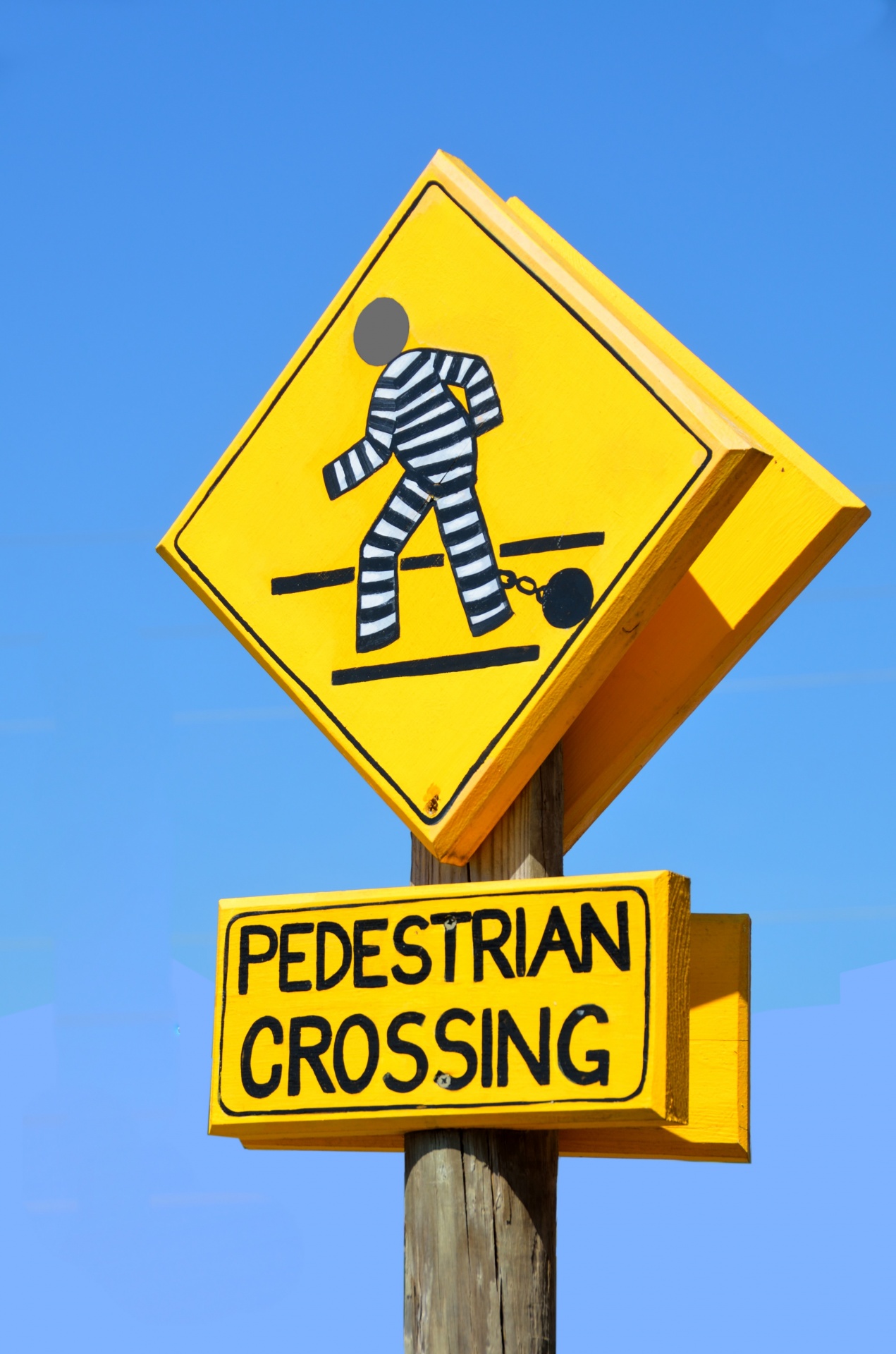 crossing sign sign pedestrian free photo