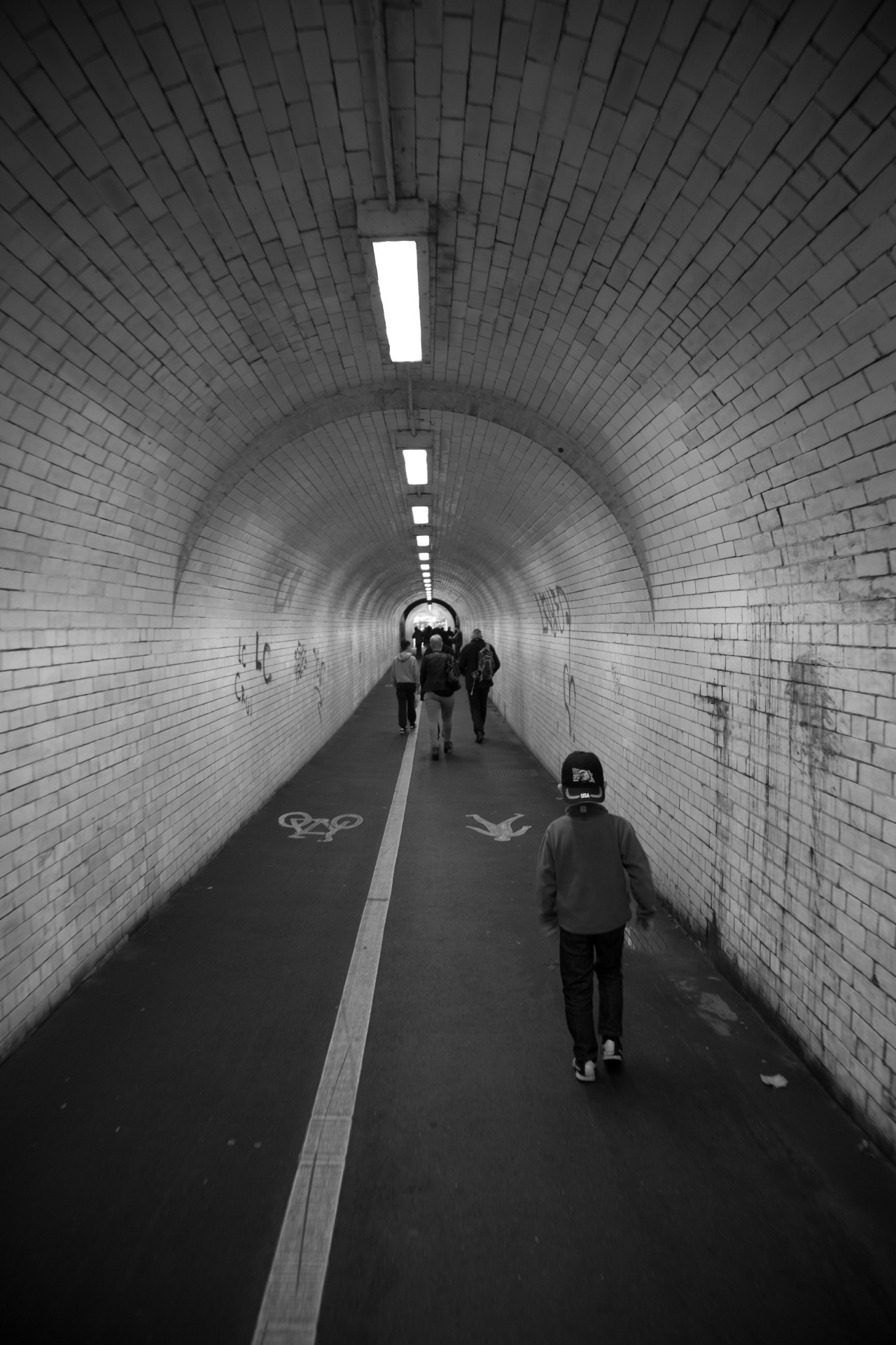 tunnel passage mysterious free photo