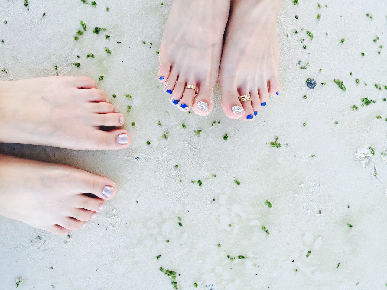 pedicure sea beach free photo