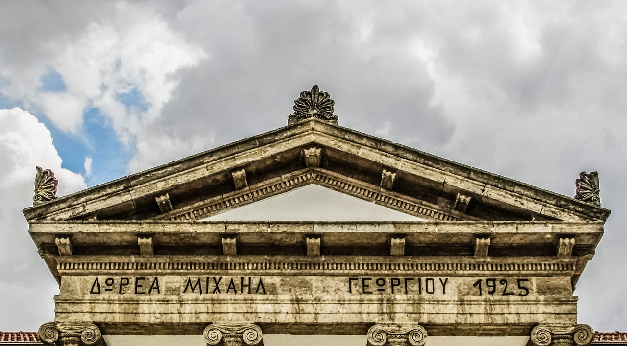 pediment gable architecture free photo