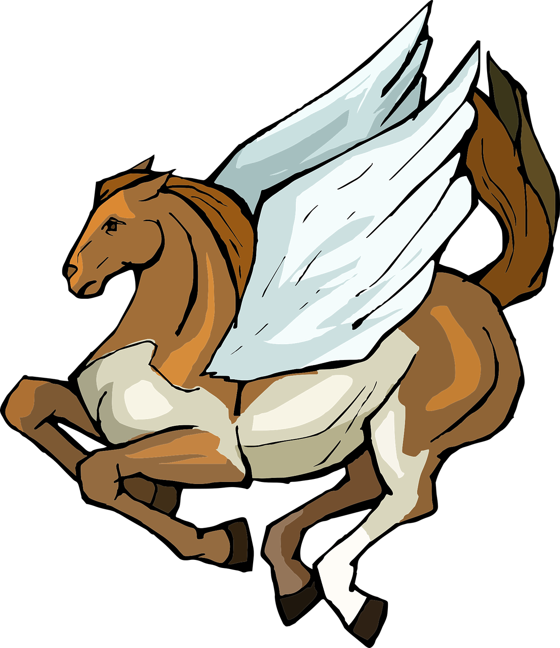 pegasus horse wings free photo