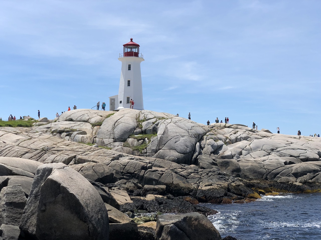 peggy's cove  halifax  lighthouse free photo