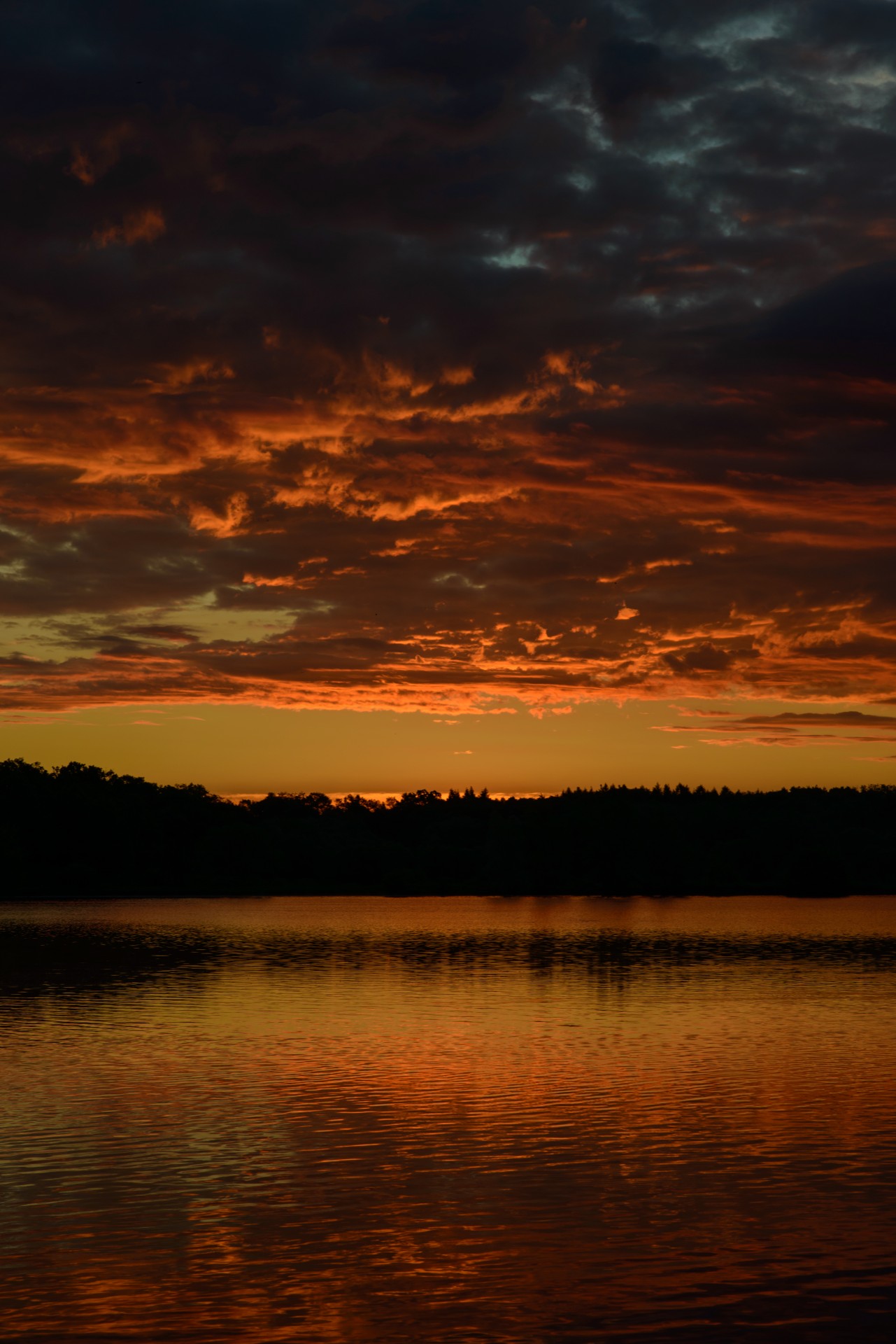 dark morning sunrise free photo