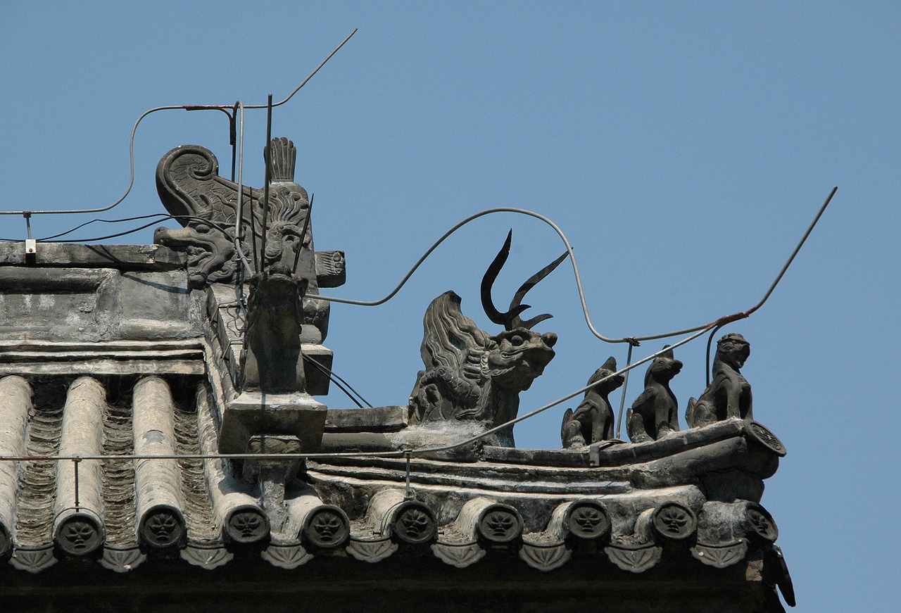 pekin beijing roof free photo