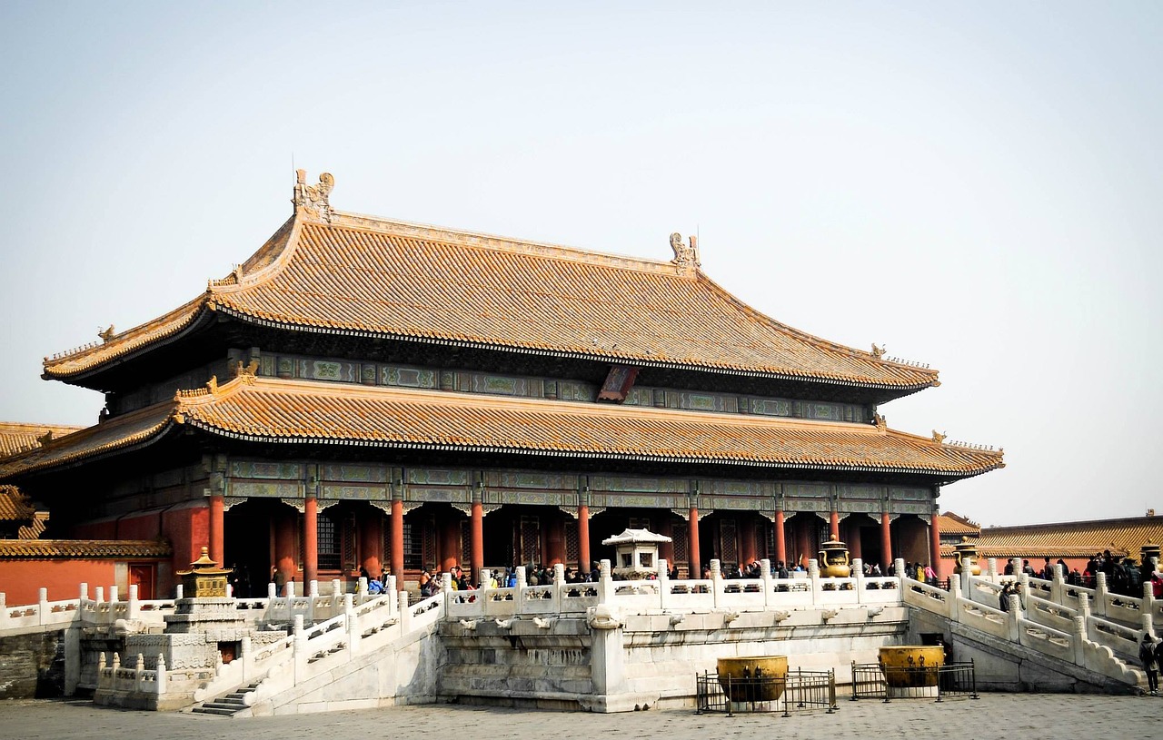 peking forbidden tourism free photo