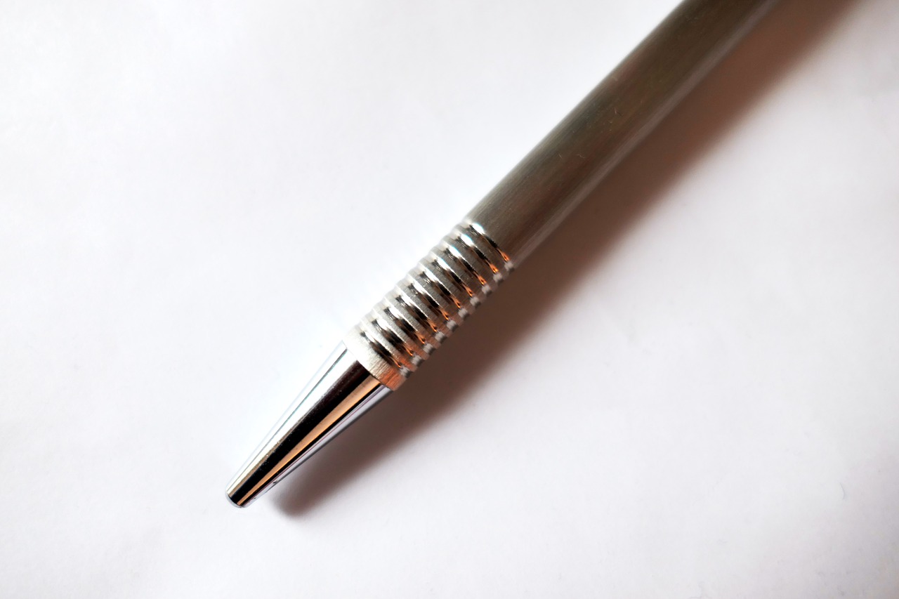 pen leave writing implement free photo