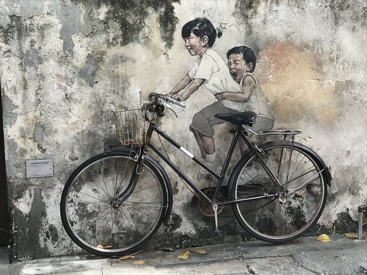 penang street art malaysia free photo