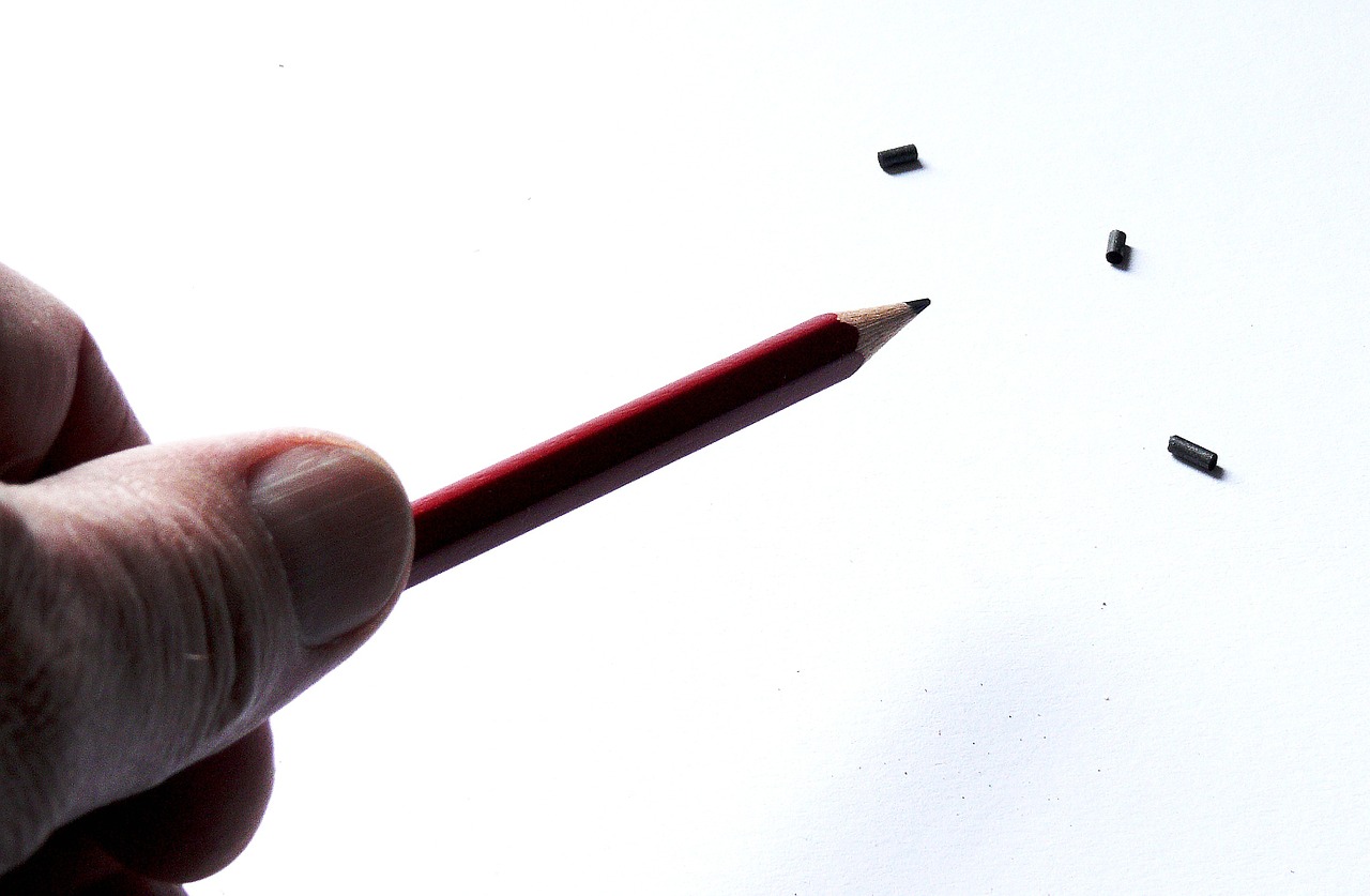 pencil fracture broken free photo