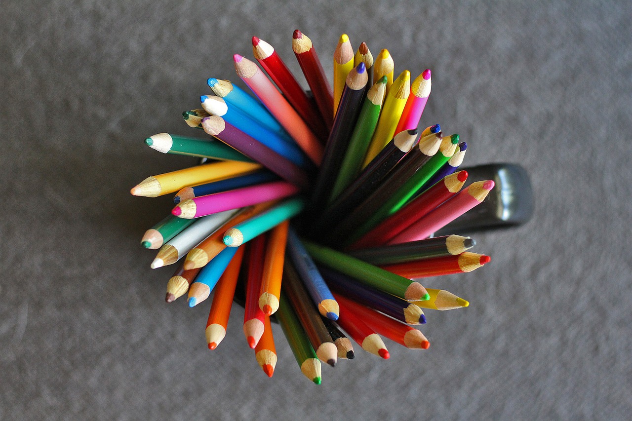 pencils colored pencils color pencils free photo