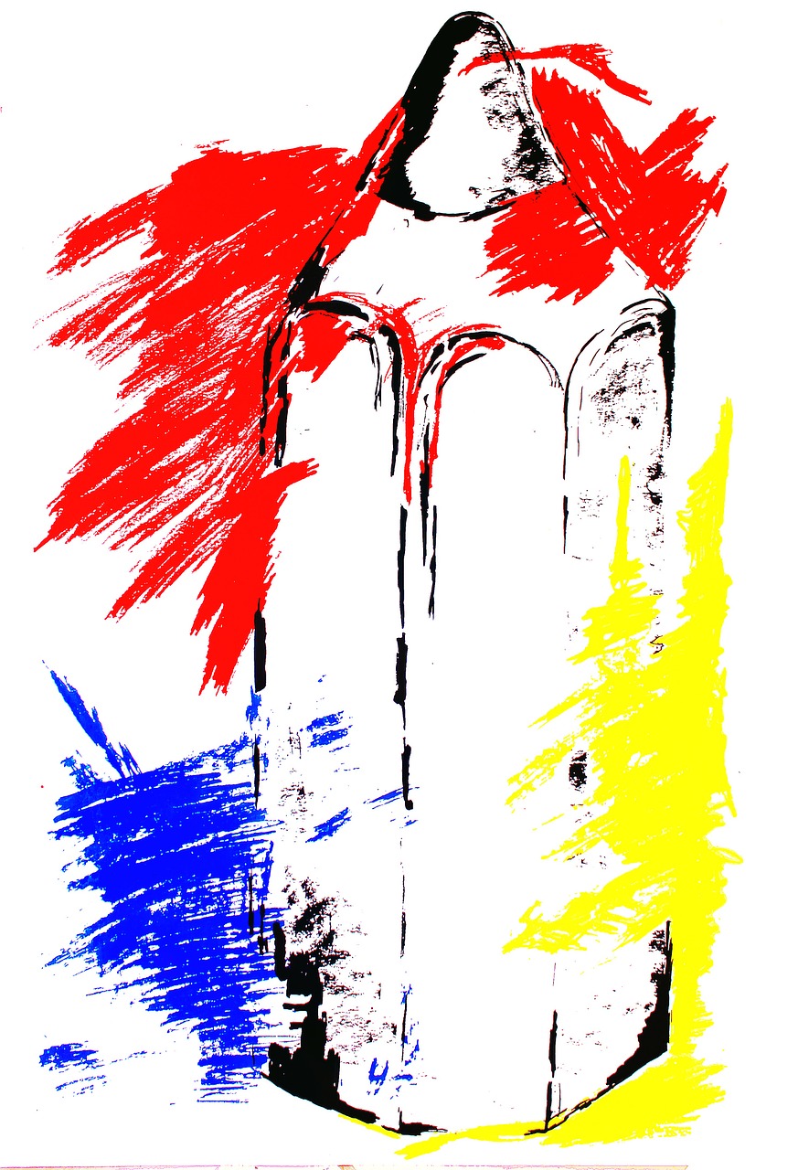 pencil scribble color free photo