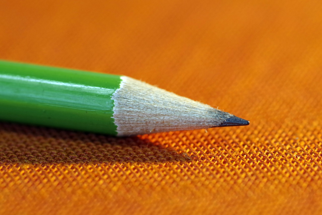 pencil to write sharpened free photo