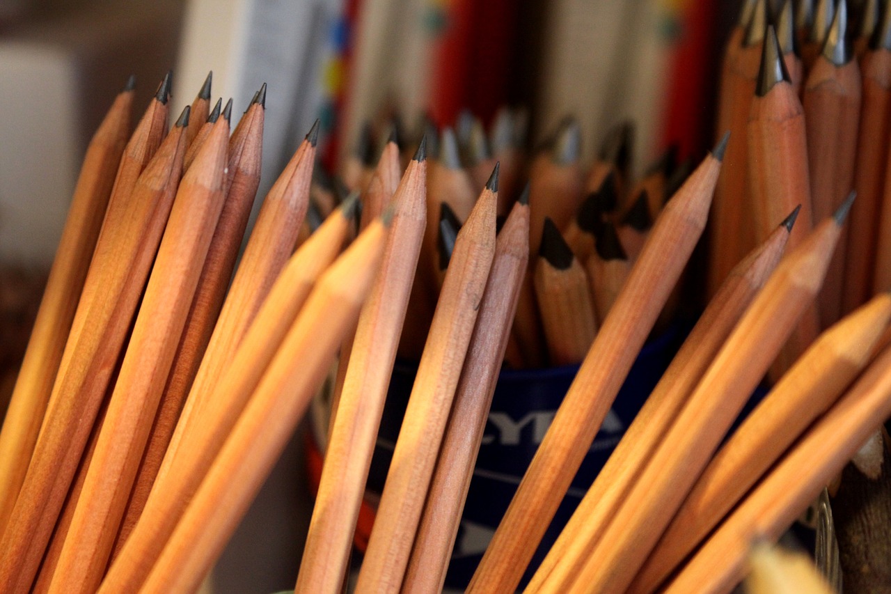 pencil macro writing implement free photo