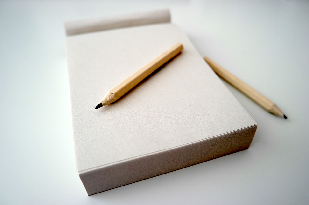 pencil notepad note free photo