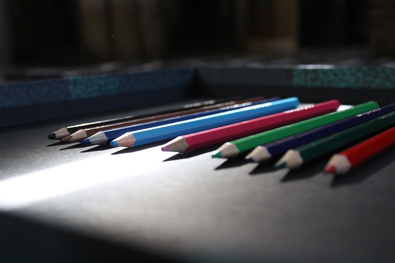 pencil  color  colorful free photo
