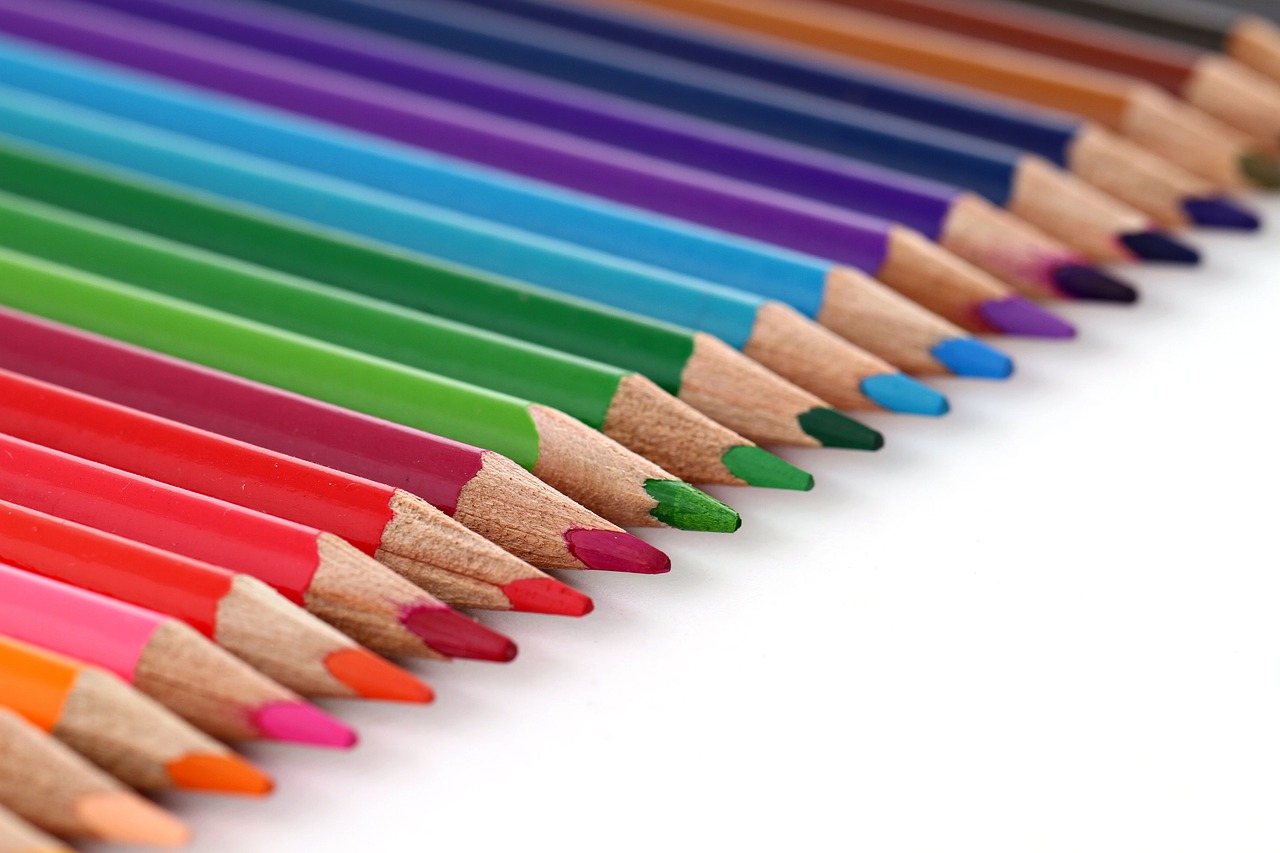 pencil  color  coloured free photo