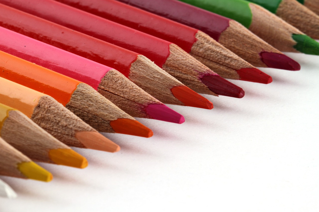 pencil  color  coloured free photo