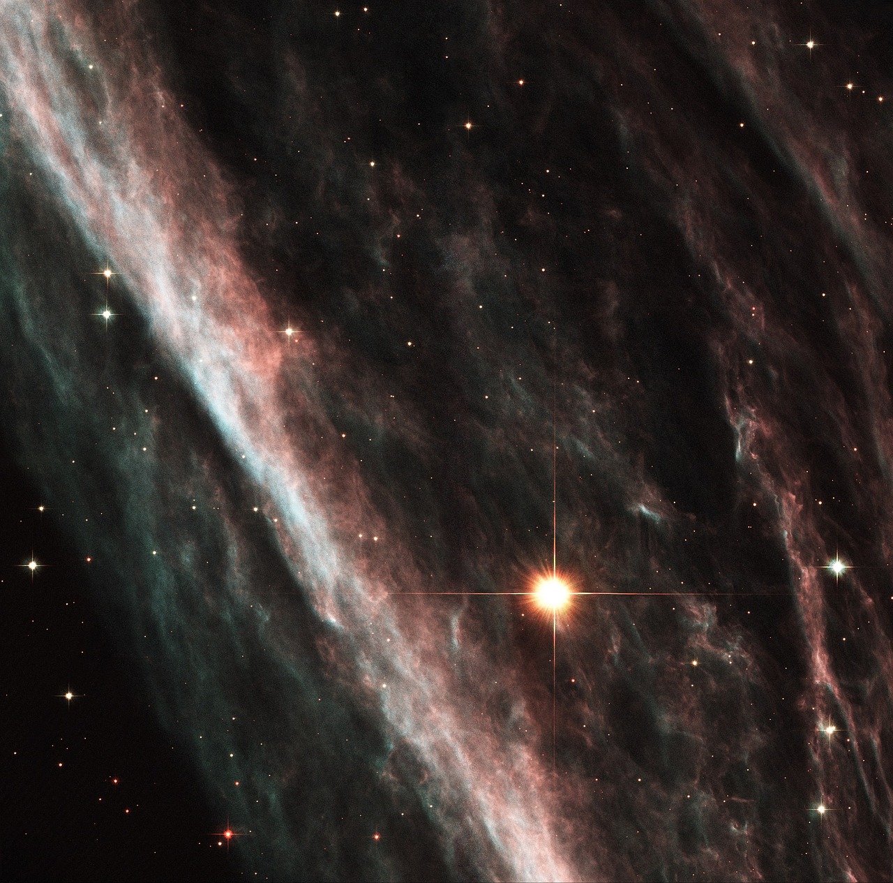pencil nebula ngc 2736 constellation vela free photo