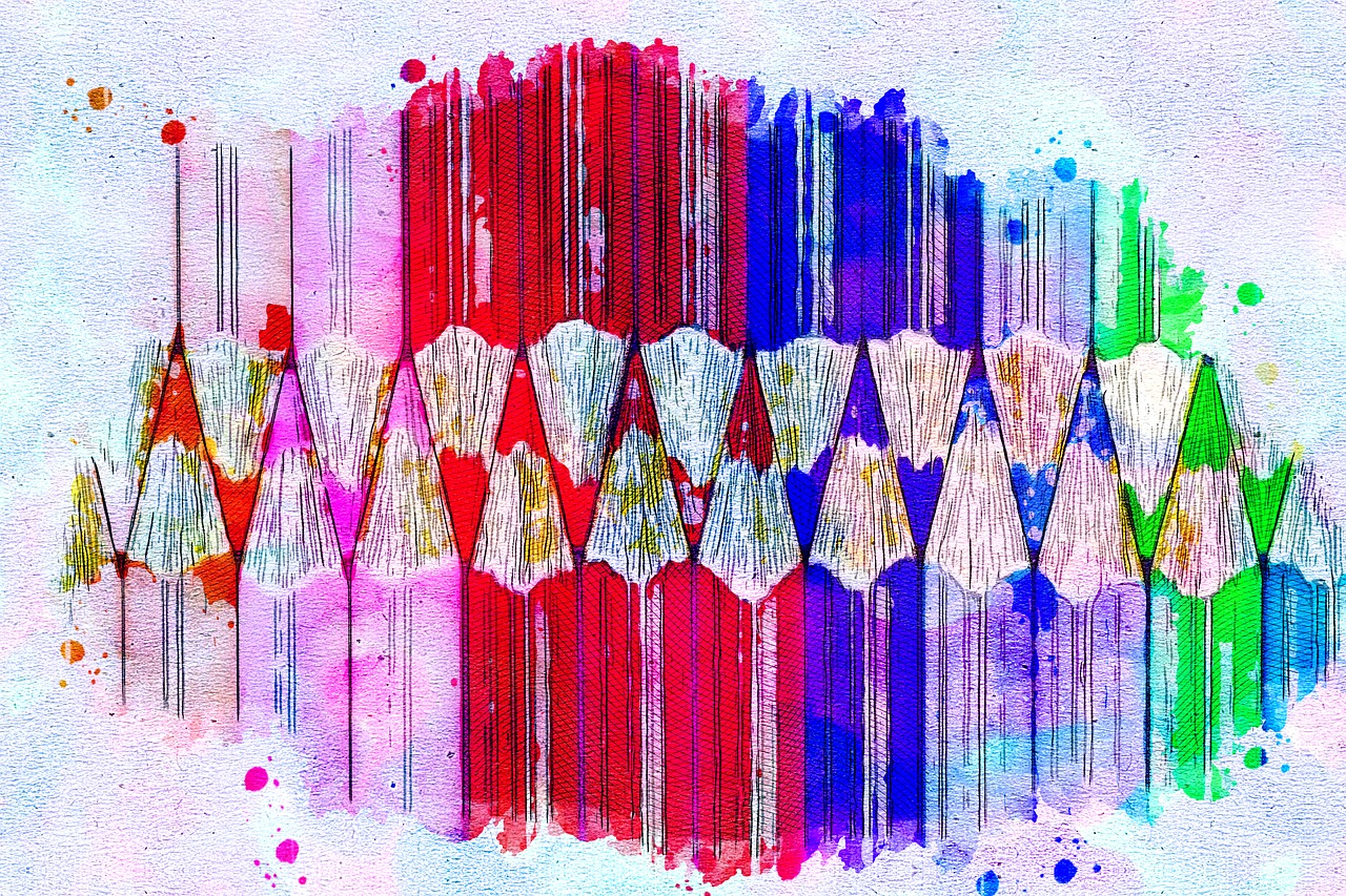 pencils  color  art free photo
