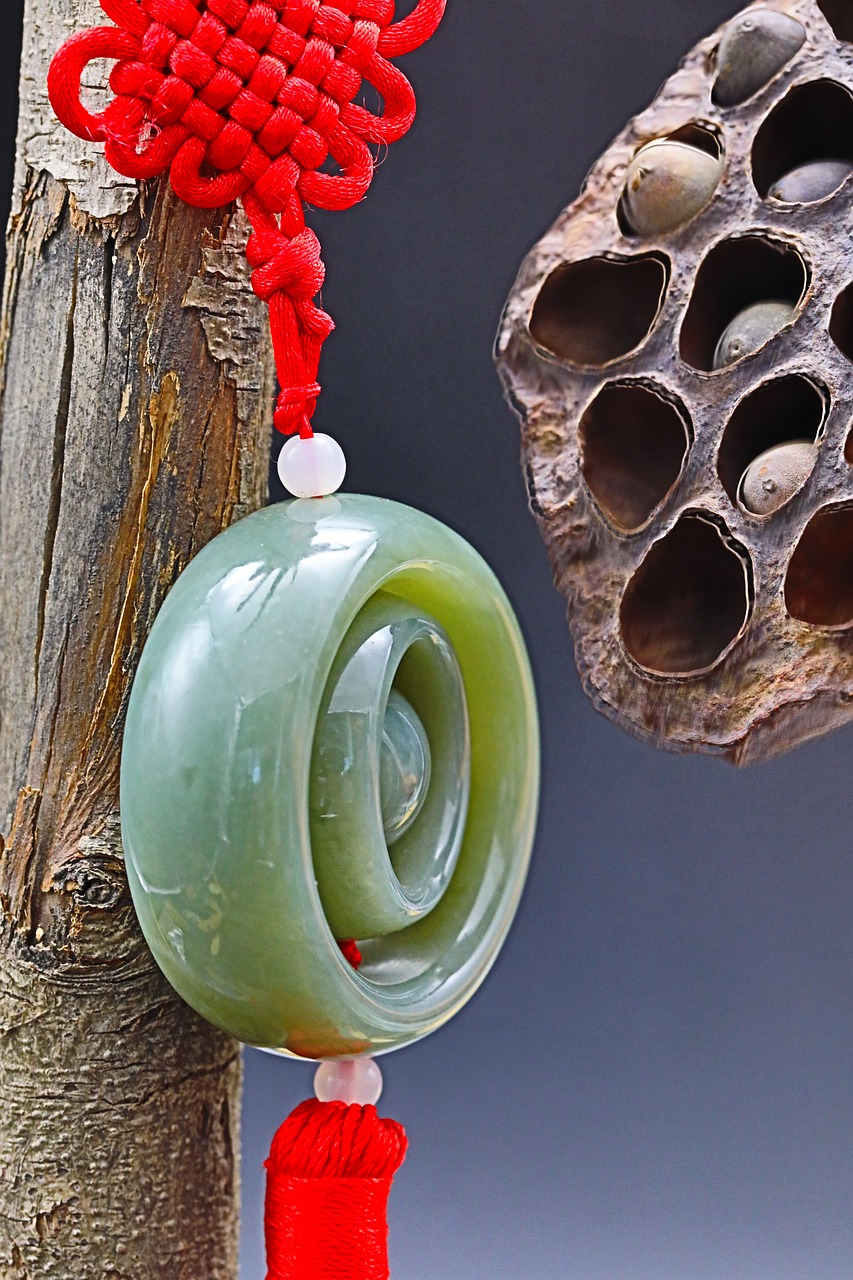 pendant jade decoration free photo