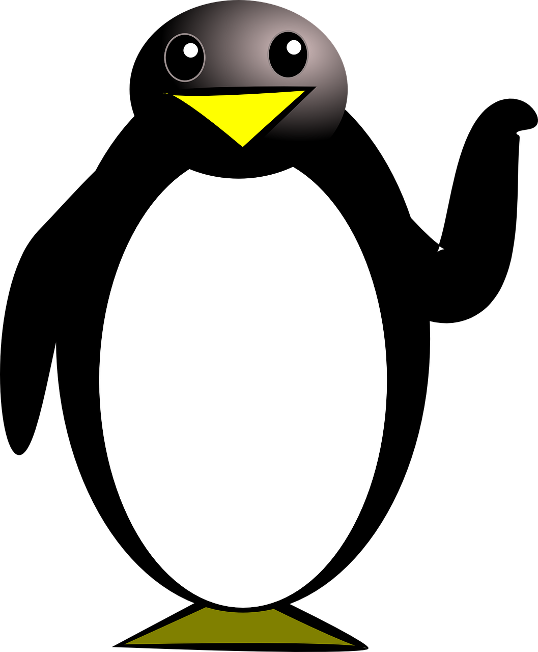 penguin bird tux free photo