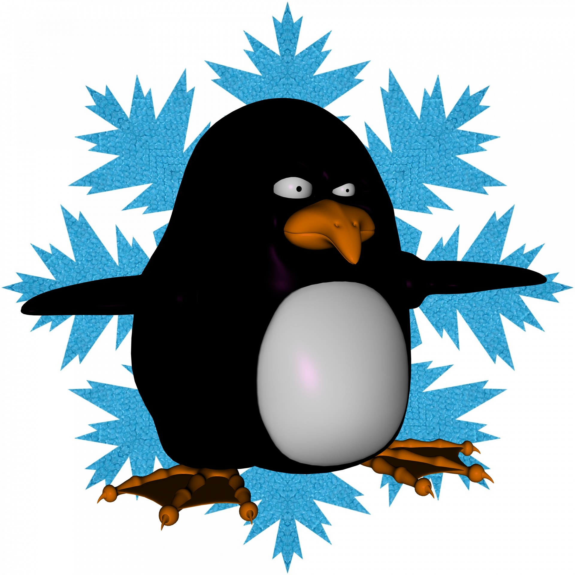 penguin toon cartoon free photo
