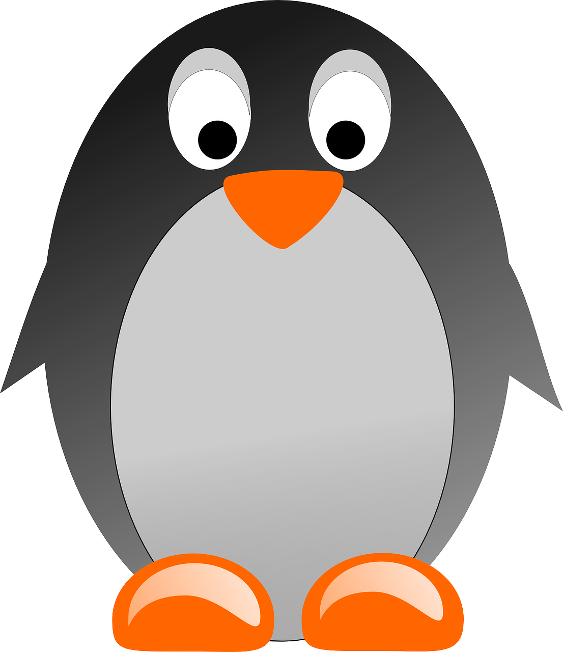 penguin tux bird free photo