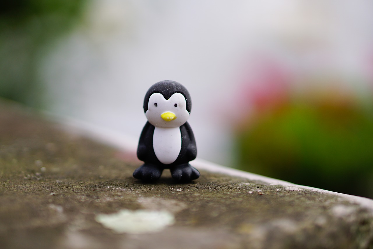 penguin toys figure free photo