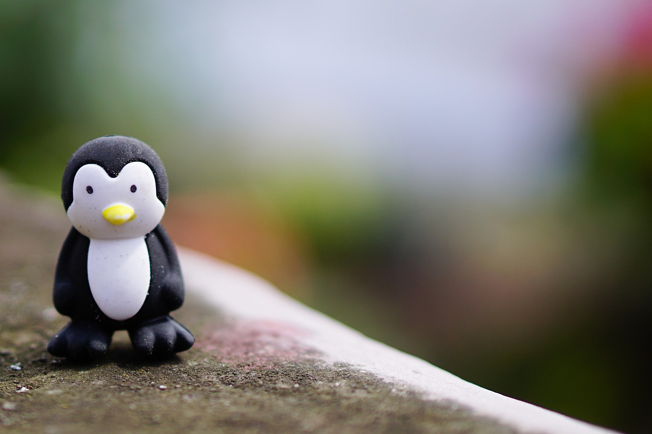 penguin toys figure free photo