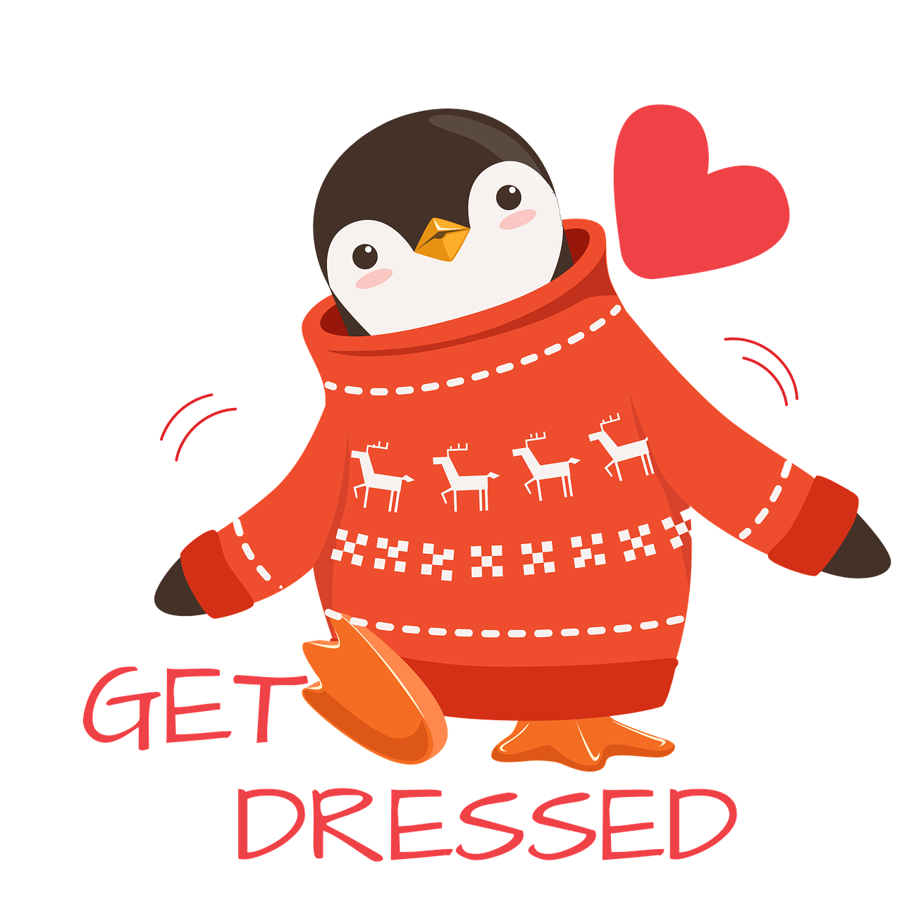 penguin  animation  color free photo