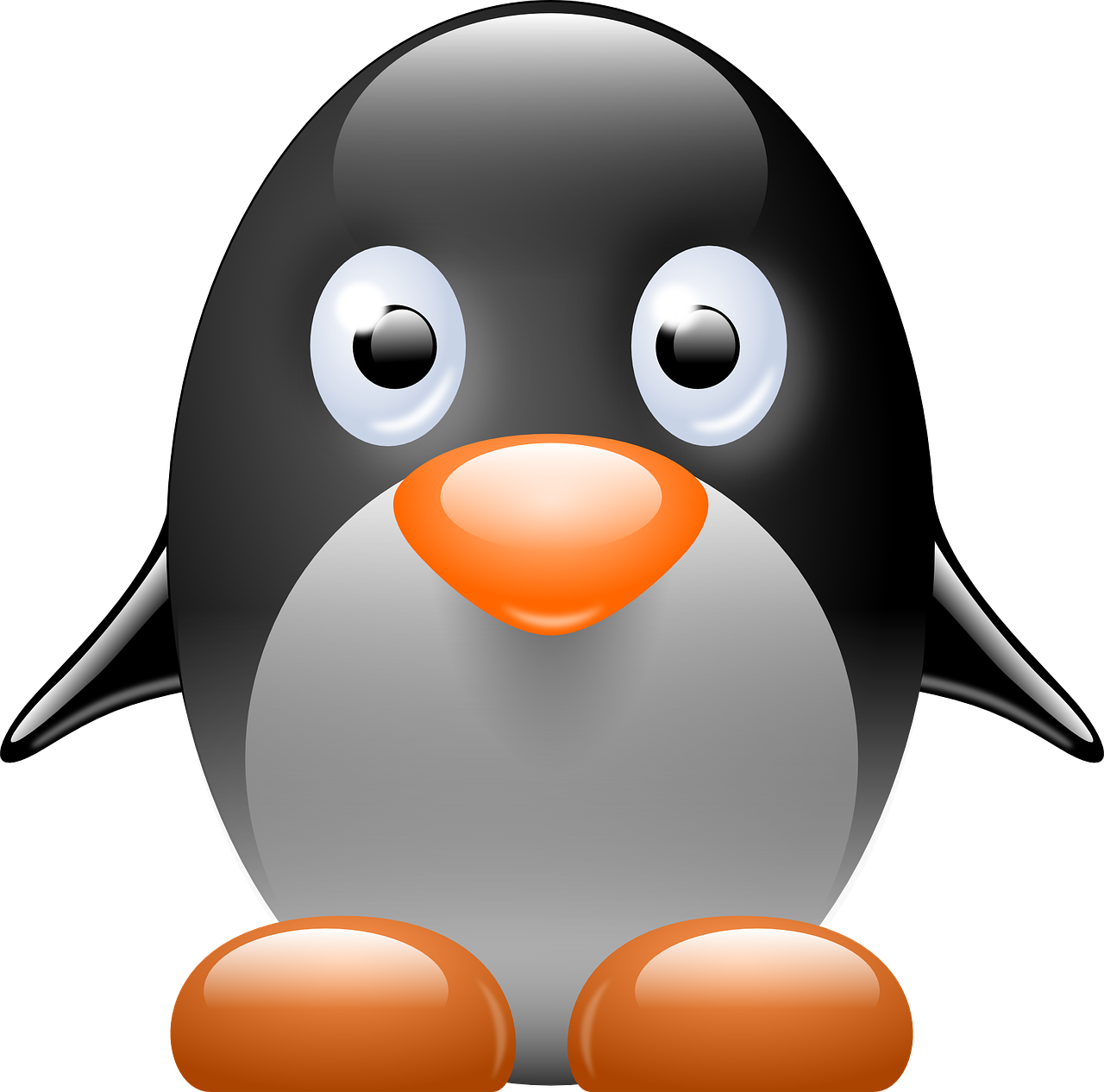 penguin linux small free photo
