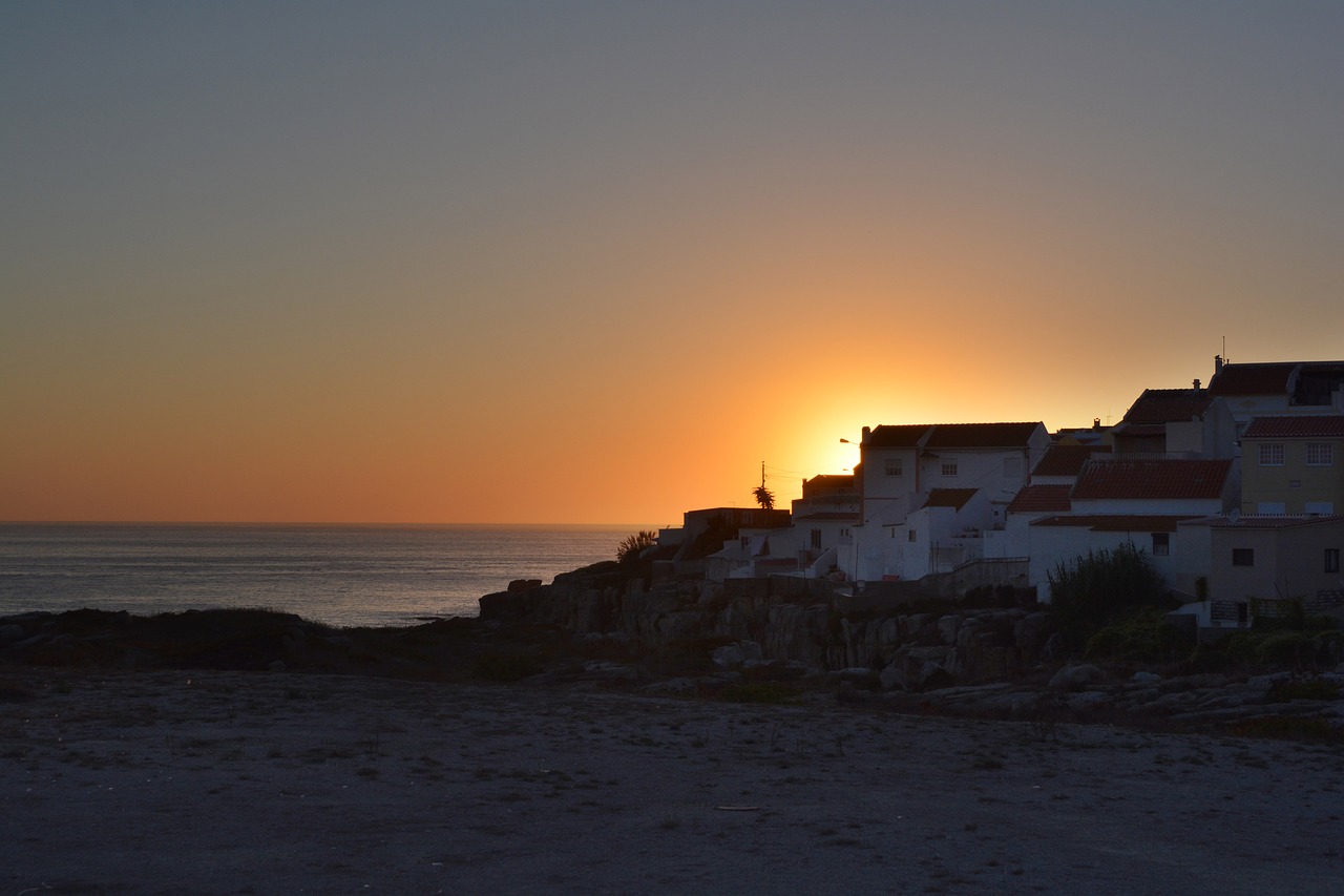 peniche sunset beauty free photo