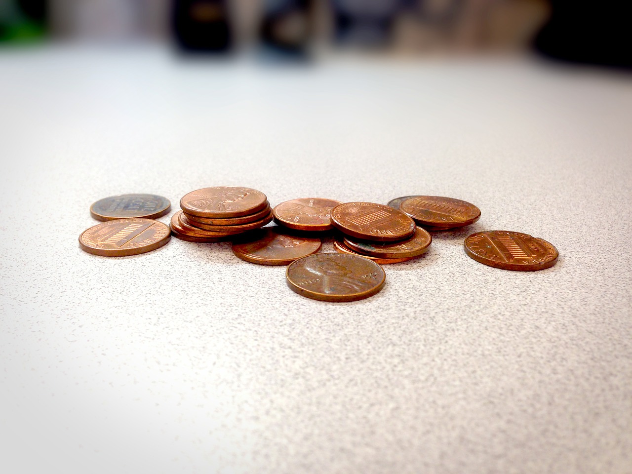 pennies coins currency free photo
