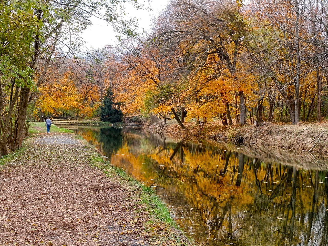 pennsylvania canal water free photo