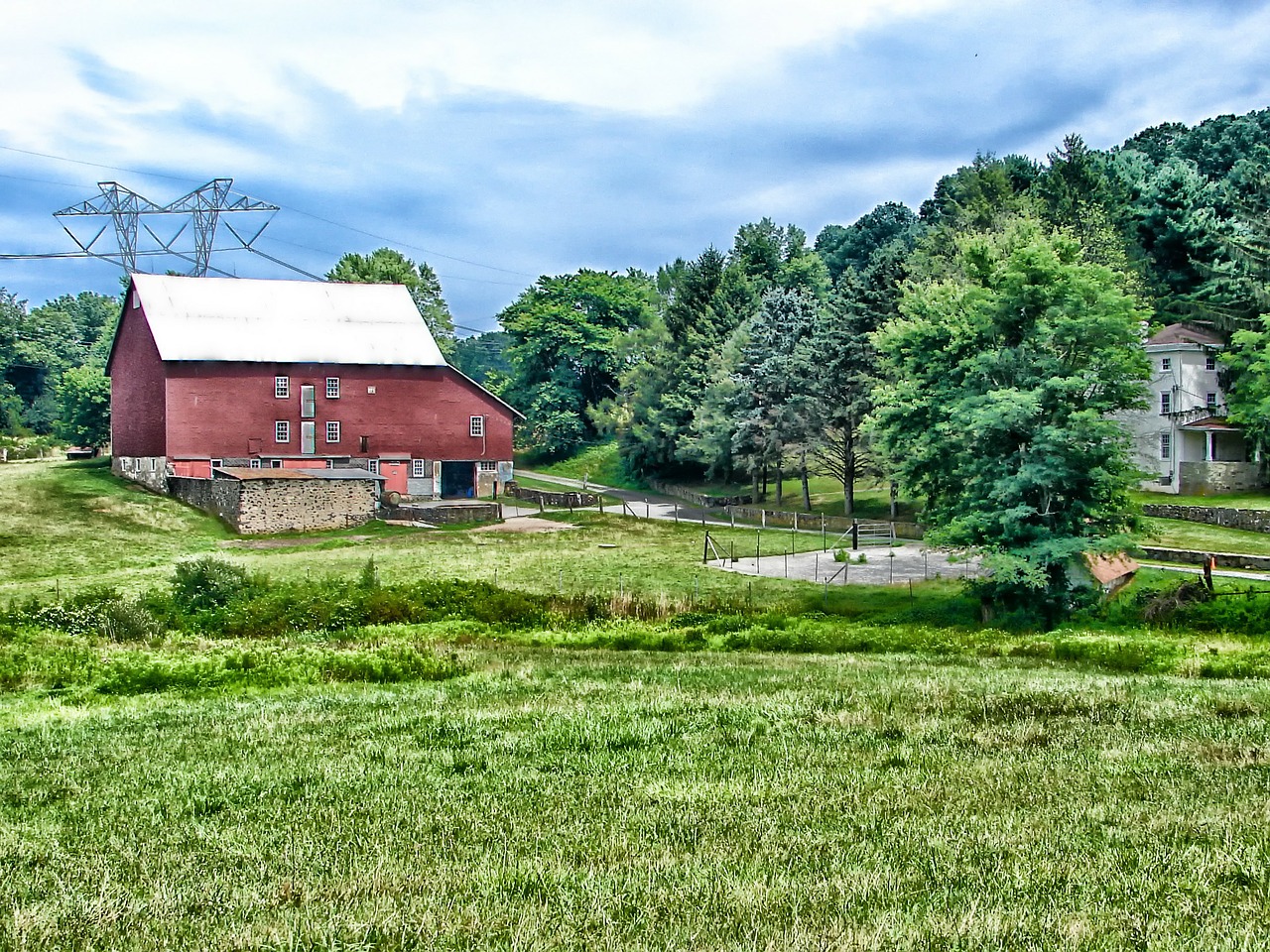 pennsylvania landscape farm free photo
