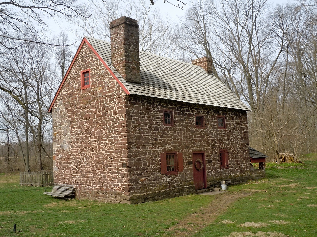 Pennsylvania House Home Old Landmark Free Image From Needpix Com   Pennsylvania 85098 1280 