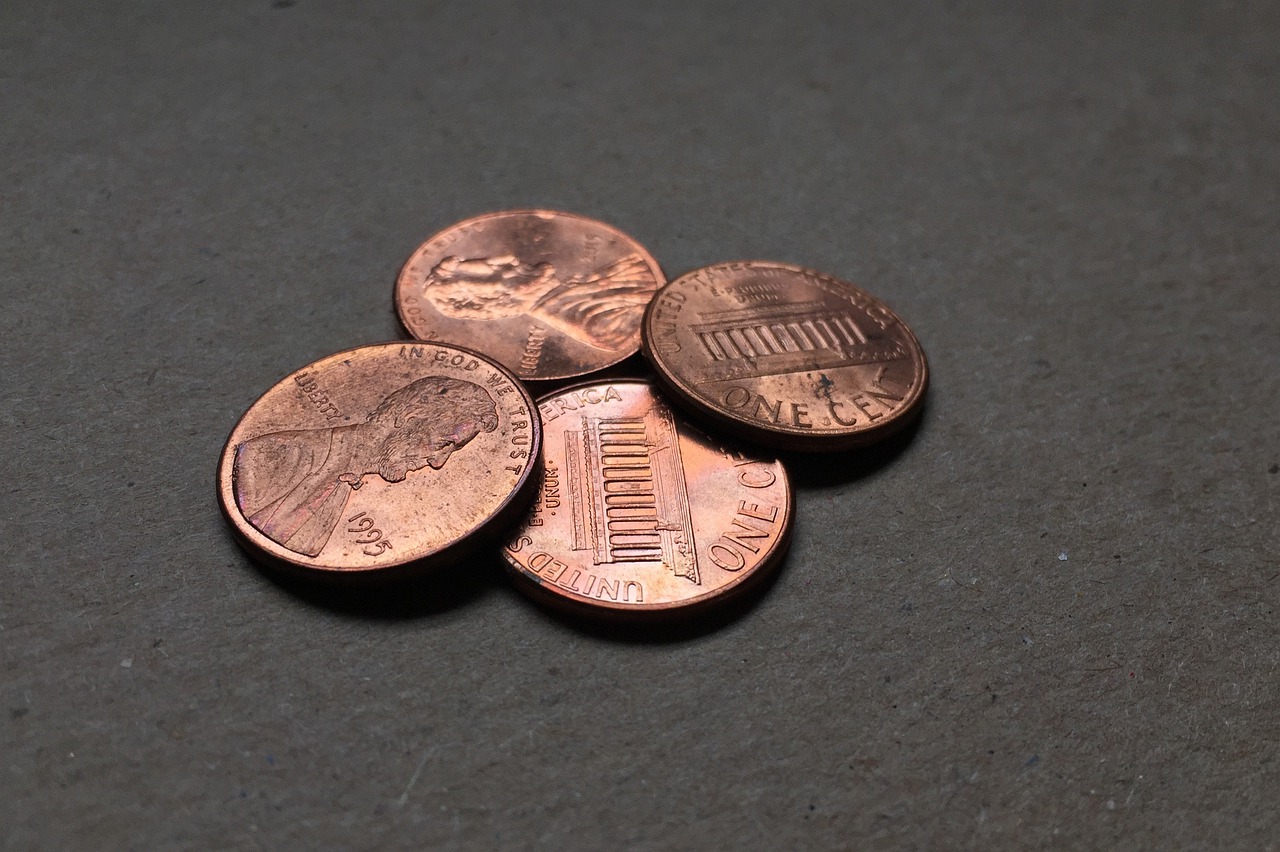 penny  pennies  coins free photo