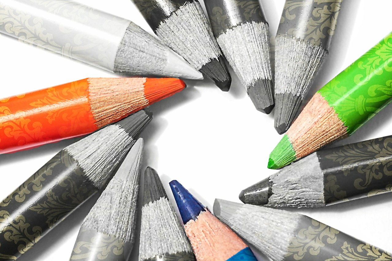 pens colored pencils colour pencils free photo