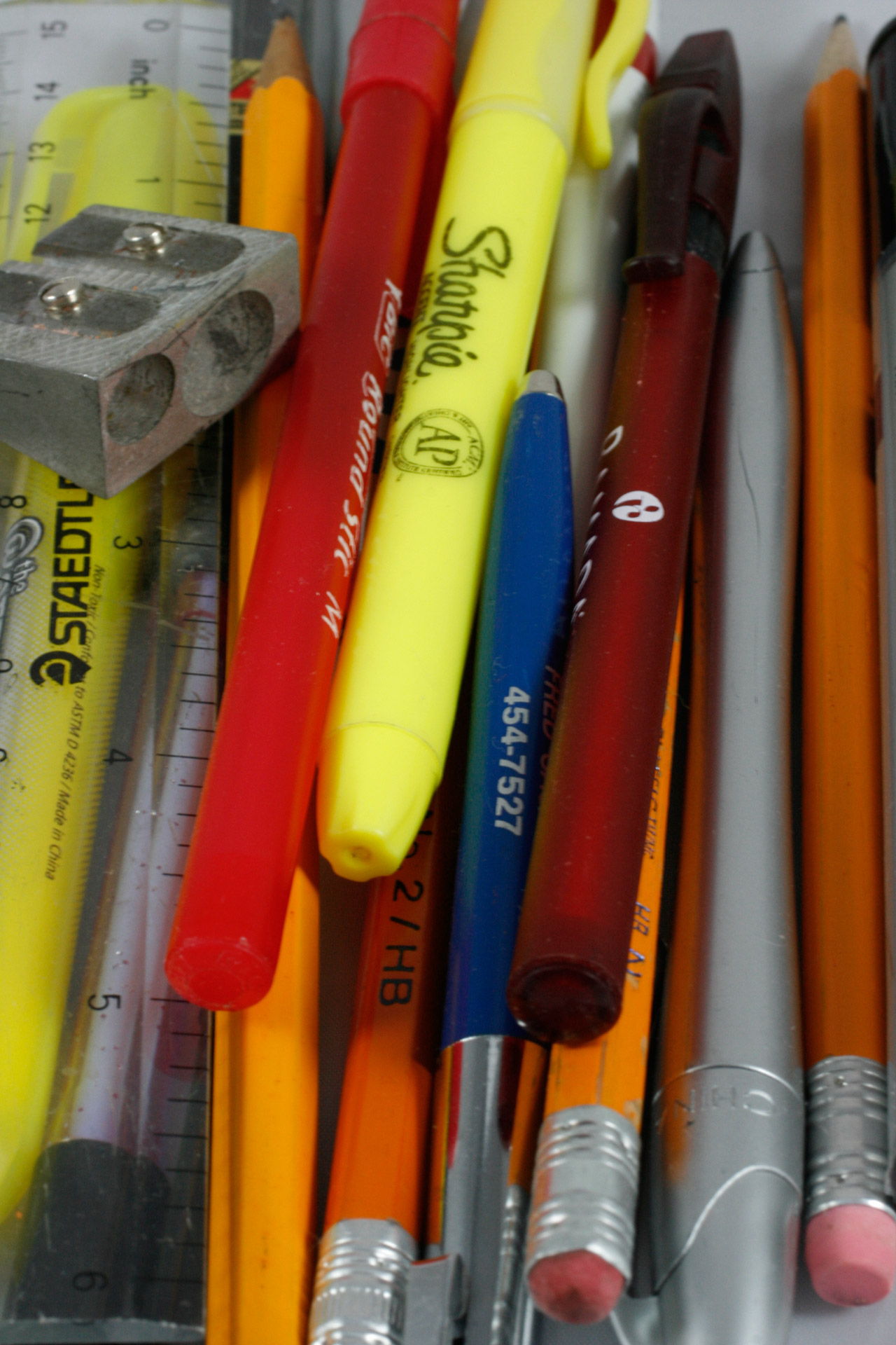 pens pencils writing material free photo