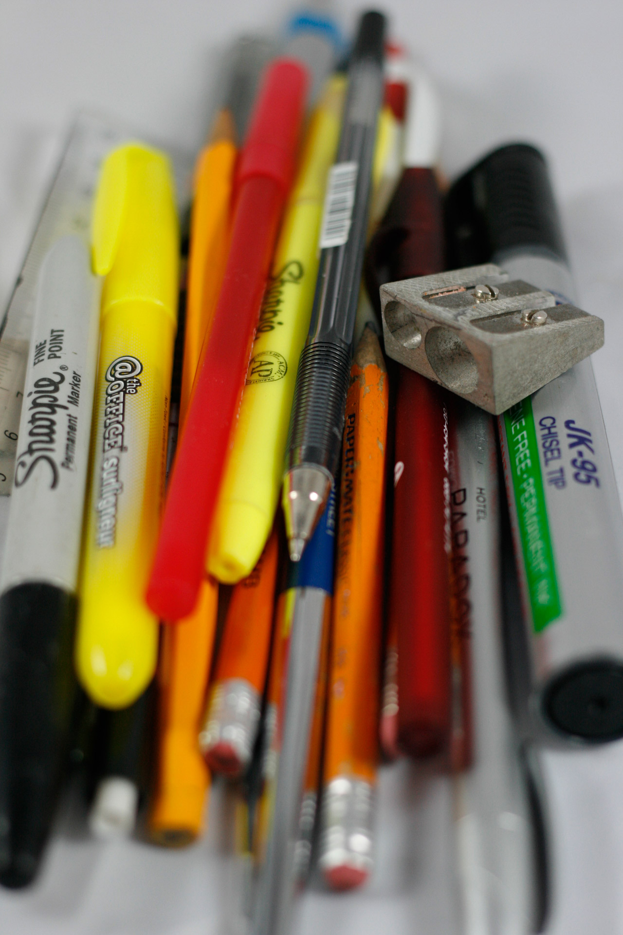pens pencils writing material free photo