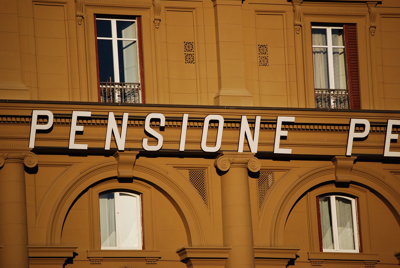 pension florence sign free photo