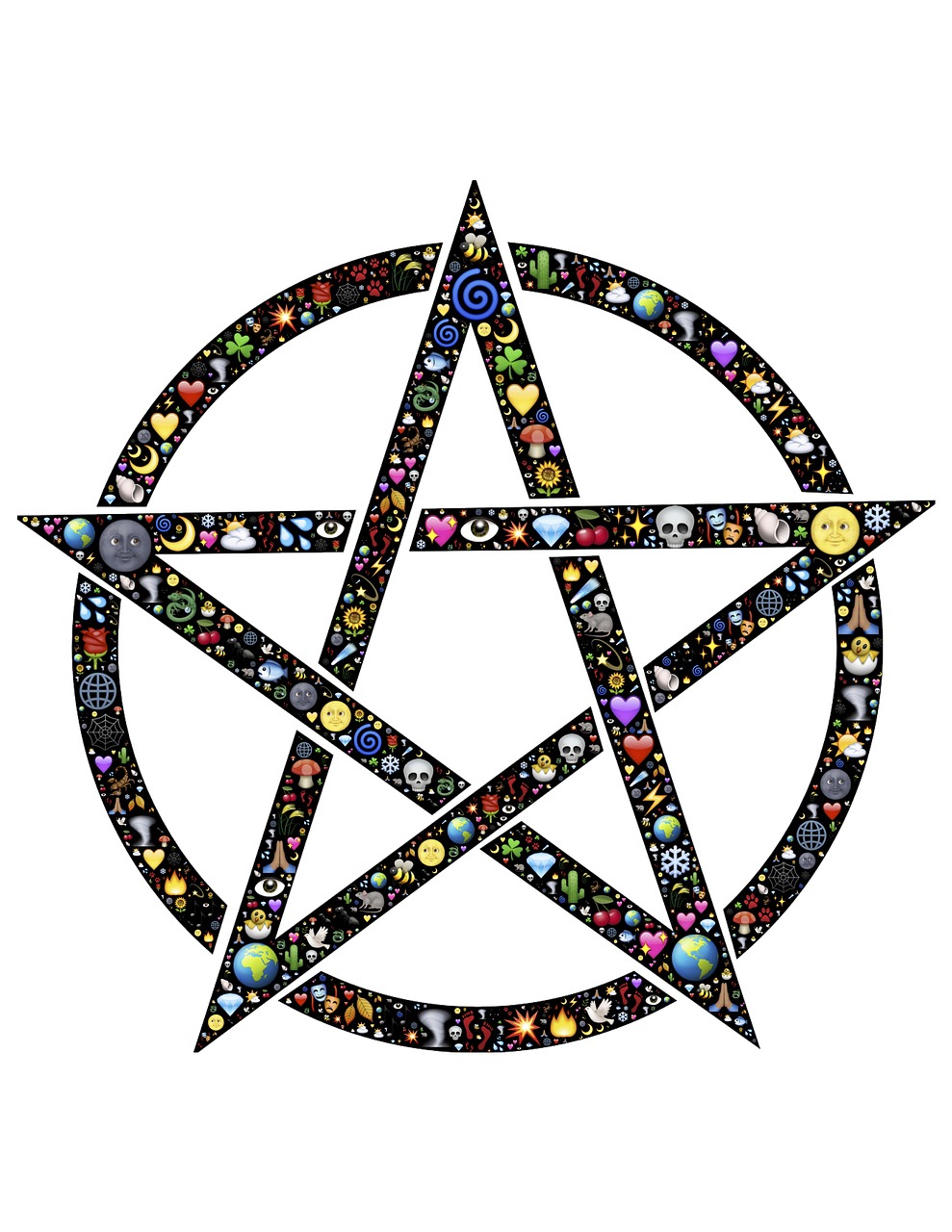 pentacle pentangle star free photo