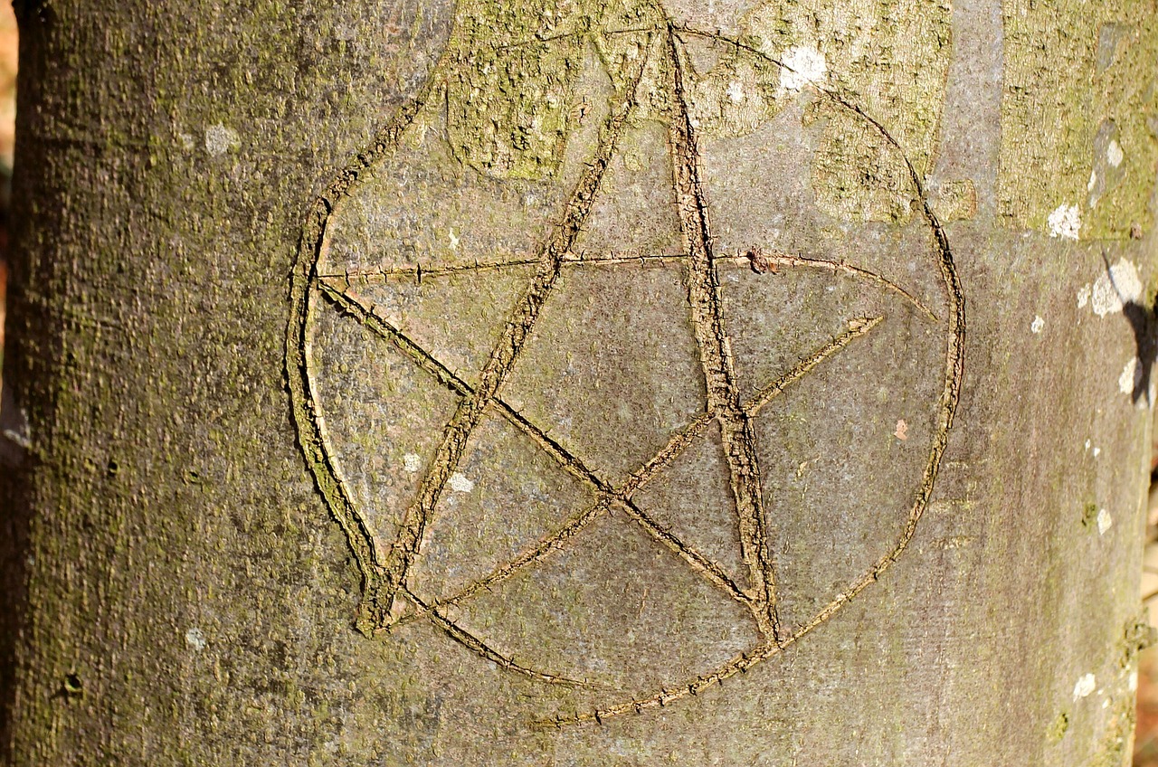 pentacle paganisch symbol free photo